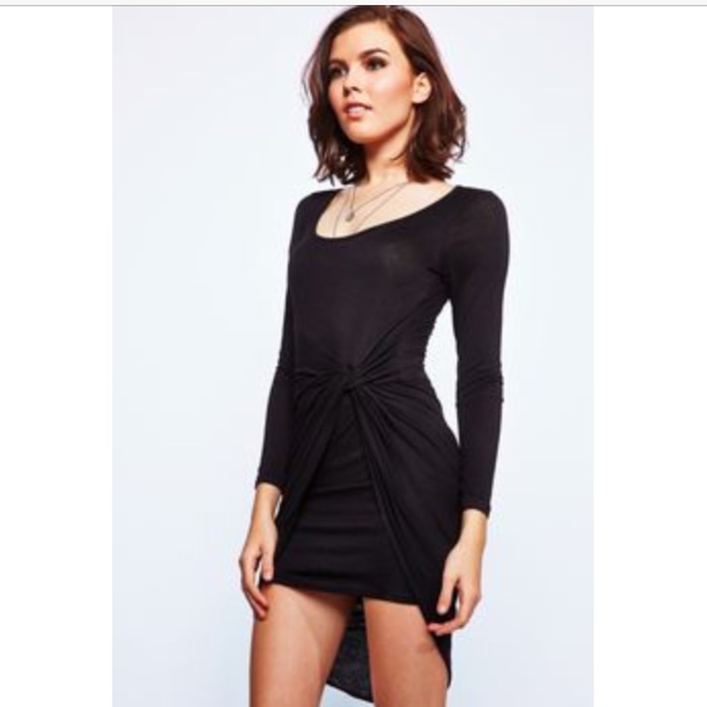 Charlotte Russe | Asymmetrical Knot Front Dress